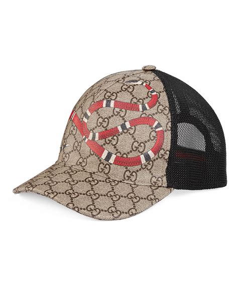snake patch gucci hat